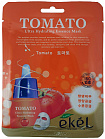 Маска для лица тканевая с экстрактом томата 25мл EKEL Tomato Ultra Hydrating Essence Mask