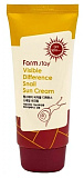 Крем солнцезащитный с муцином улитки - FarmStay SPF50/PA+++ visible difference snail sun cream, 70г
