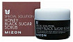 Скраб для лица с черным сахаром - Mizon Honey black sugar scrub, 80мл