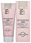 Пенка для лица для умывания с розовой глиной - Grace Day Pink clay anti-trouble facial foam, 180мл