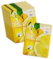 Маска тканевая для лица лимон - 3W Clinic Fresh lemon mask sheet, 23мл