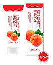 Крем для рук увлажняющий с персиком - Lebelage Daily moisturizing peach hand cream, 100мл