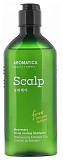 Шампунь бессульфатный укрепляющий с розмарином - Aromatica Rosemary scalp scaling shampoo, 400мл