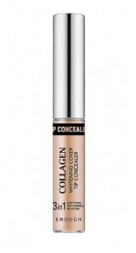 Консилер для области вокруг глаз (тон 02) - Enough Collagen whitening cover tip concealer, 9г