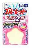 Таблетка для унитаза дезодорирующая с ароматом мыла и чистоты - Kobayashi Bluelet dobon soap, 120г