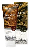 Гель-пилинг увлажняющий с экстрактом бурого риса - 3W Clinic Rice bran moisture peeling gel, 180мл