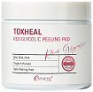 Пилинг-подушечки косметические гликолевые - Esthetic House Toxheal red glyucolic peeling pad, 100шт