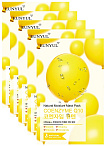 Маска тканевая для лица с коэнзимом - Eunyul Q10 - Natural moisture mask pack coenzym, 22мл