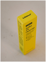 Средство точечное против акне с серой - By Wishtrend Sulfur 3% clean gel, 30мл