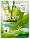 Маска для лица тканевая с алоэ - 3W Clinic Fresh aloe mask sheet, 23мл