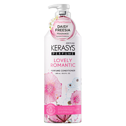 Кондиционер для волос парфюмированный «романтик» - KeraSys Lovely&romantic parfumed rinse, 600мл