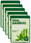 Маска для лица тканевая с экстрактом бамбука 23мл FarmStay Real Bamboo Essence Mask