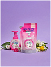 Жидкое пенное мыло для рук (цветочный букет) 250мл LION Ai kekute Foam handsoap pure pink 250ml