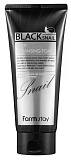 Пенка для лица очищающая с муцином черной улитки - FarmStay Black snail deep cleansing foam, 180мл