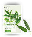 Маска тканевая для лица с экстрактом зеленого чая - Eunyul Natural moisture mask pack green tea, 22г