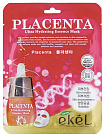 Маска для лица тканевая с экстрактом плаценты 25мл EKEL Placenta Ultra Hydrating Essence Mask