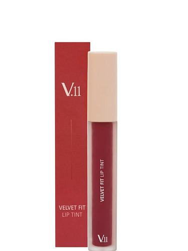 Тинт для губ , VILLAGE 11 FACTORY VELVET FIT LIP TINT [INTENSE RED] 4,7г