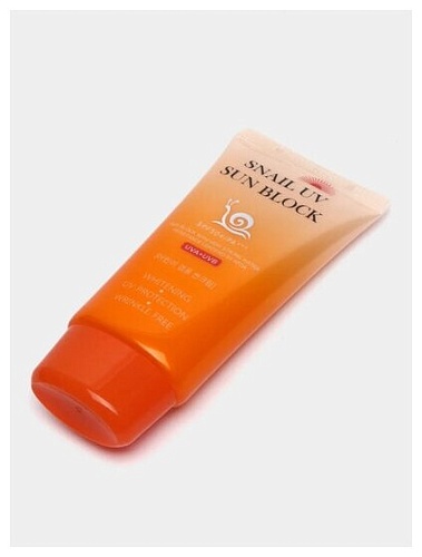 Крем солнцезащитный с улиточным муцином - JIGOTT Snail Uv Sun Block Cream SPF50+/PA+++