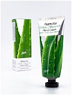 Крем для рук с экстрактом алоэ - FarmStay Aloe vera visible difference hand cream, 100г