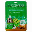 Маска для лица тканевая с экстрактом огурца 25мл EKEL Cucumber Ultra Hydrating Essence Mask