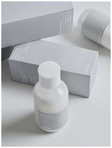 Тонер увлажняющий с молочной текстурой для сухой кожи - Celimax Dual barrier creamy toner, 150мл