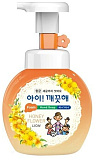 Жидкое пенное мыло для рук (медовые цветы) 200мл LION Ai kekute Foam handsoap honey flower 200ml
