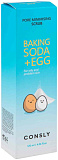 Скраб для лица с содой и яичным белком - Consly Baking soda & egg pore, 120мл