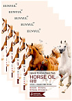 Маска тканевая для лица с лошадиным маслом - Eunyul Natural moisture mask pack horse oil, 22мл