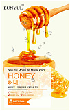 Маска тканевая для лица с экстрактом меда - Eunyul Natural moisture mask pack honey, 22мл