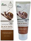 Пилинг-скатка для лица с муцином черной улитки - Ekel Natural clean peeling gel black snail, 180мл