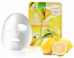 Маска тканевая для лица лимон - 3W Clinic Fresh lemon mask sheet, 23мл