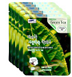 Маска увлажняющая тканевая с экстрактом зеленого чая 23мл 3W CLINIC Fresh Green Tea Mask Sheet