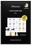 Маска тканевая антивозрастная плацентарная - JMsolution Placen horse mask, 30мл