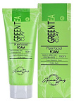 Пенка для умывания с зеленой глиной - Grace Day Green tea clay pure facial foam, 180мл